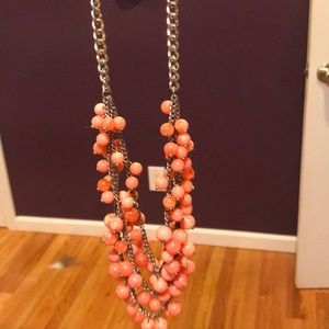 Coral Beaded Necklace